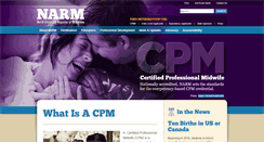 Desktop Screenshot of narm.org